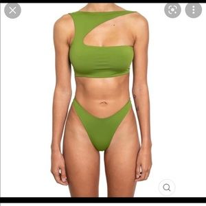 Riot Swim Vista top in matcha